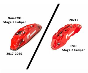 Racingline Replacement Pads 'Stage 2 Evo' 4-Pot Calipers (Sport Compound) 3 Evo Caliper 1
