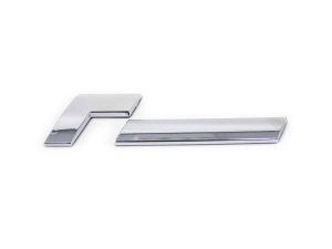 Racingline Logo Badge 8 Rac Badges Chrome