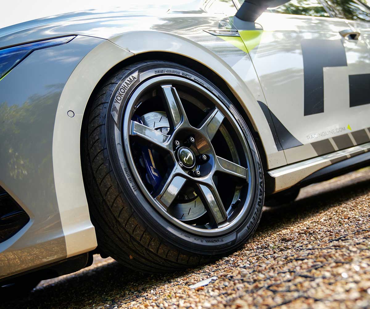 Racingline Vwr R-06 18X8.5 (Et44) Flow Formed Gloss Gunmetal Wheel 7 Racingline Vwr R-06 18X8.5 (Et44) Flow Formed Gloss Gunmetal Wheel - Image 7