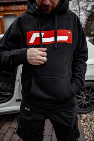 Racingline Clothing Black/Red Logo Hoodie 9 Racingline Merchandise 50981968967 O 1
