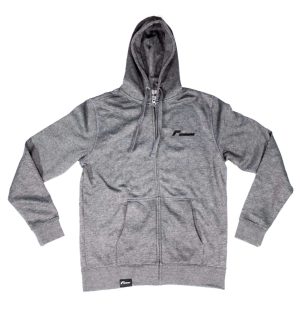 Racingline Clothing Grey Zip Hoodie