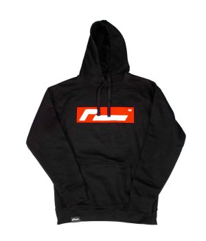 Racingline Clothing Black/Red Logo Hoodie