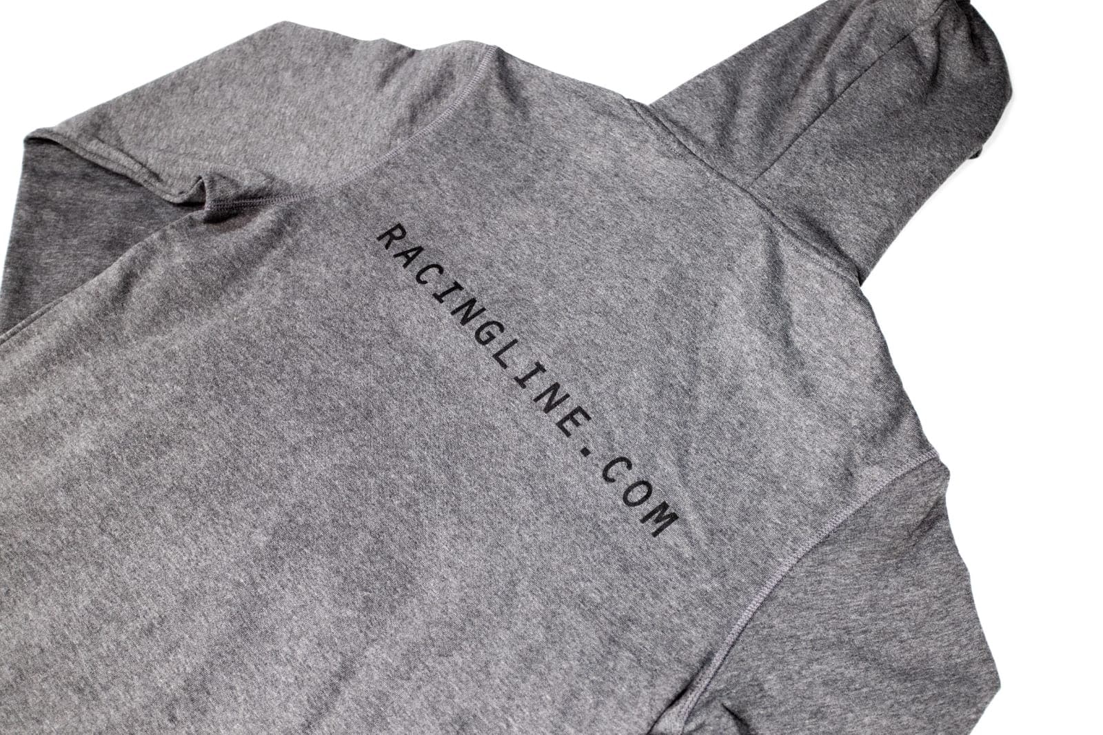 Racingline Clothing Grey Zip Hoodie 4 Racingline Clothing Grey Zip Hoodie - Image 4